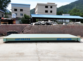 欒川縣糧食合作社20噸、30噸電子地磅