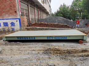 南陽鄧州扈廟村農業(yè)合作社40噸地磅