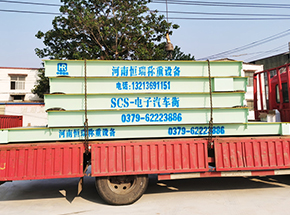 漯河市郾城區(qū)糧食儲(chǔ)備庫100噸電子地磅